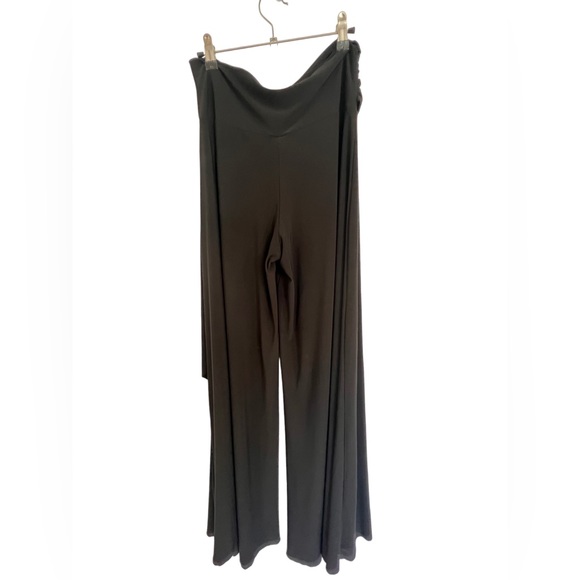 Minx Women’s Straight Wide Leg Pants with . Size XL Color Black - Picture 6 of 13